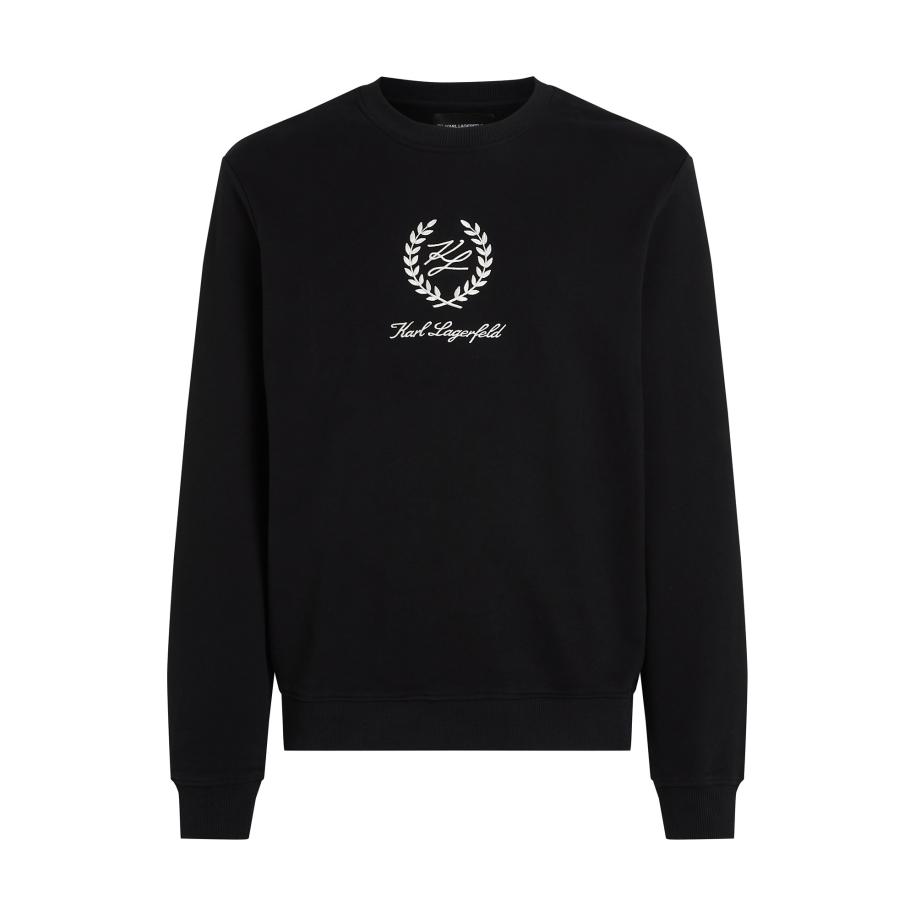 Karl Lagerfeld Karl Lagerfeld Sweatshirt zwart / wit -
