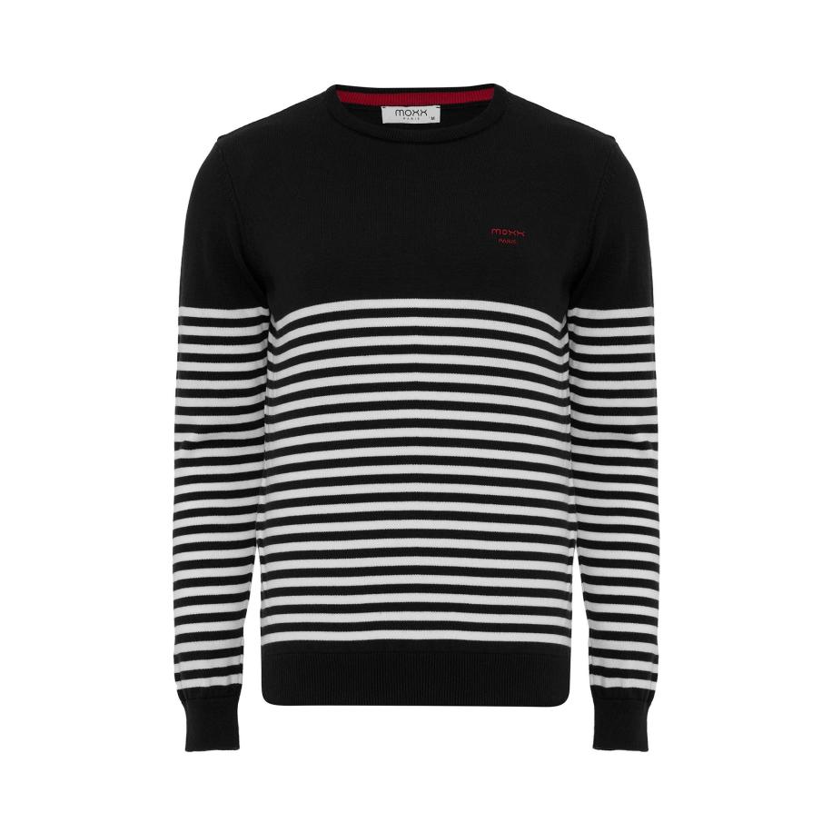 Moxx Paris Moxx Paris Trui rood / zwart / wit -