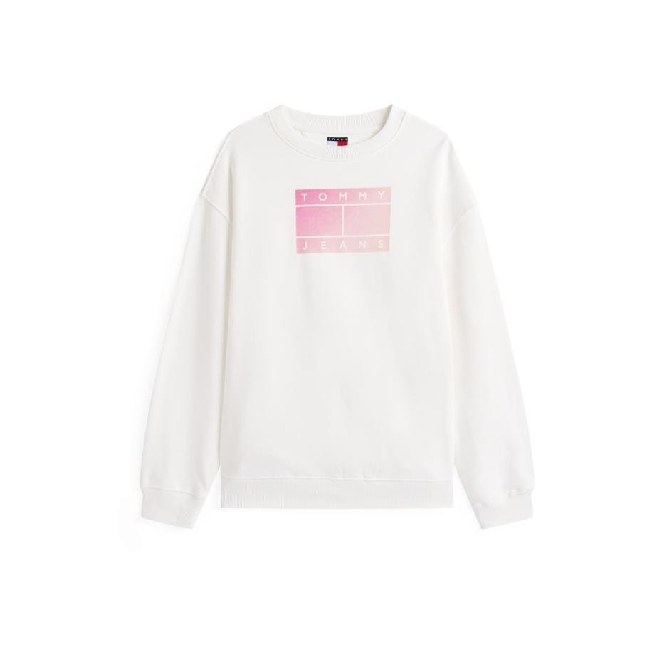 Tommy Jeans Tommy Jeans Sweatshirt rosé / lichtroze / wit -