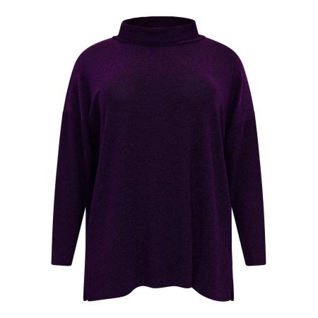 Yoek YOEK Trui donkerlila