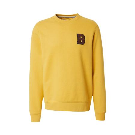 Blend BLEND Trui BHIDO navy / geel / donkerrood