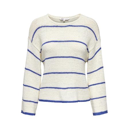 Only ONLY Trui ONLGeena blauw / wolwit