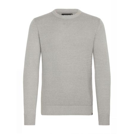 INDICODE JEANS Trui Ricardo grijs gemêleerd