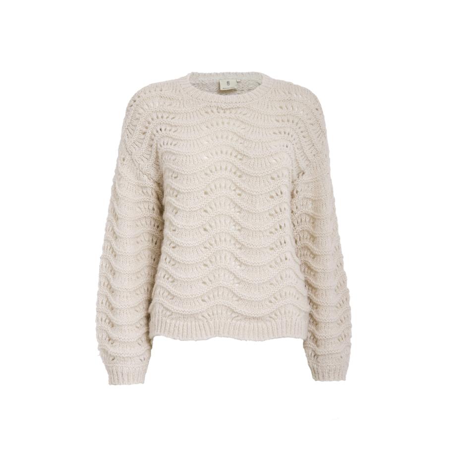 Peppercorn Trui Jody crème Bruin