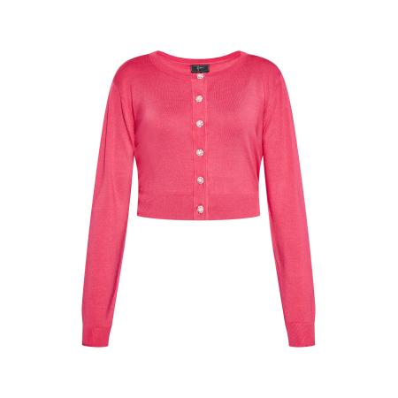 Faina faina Gebreid vest pink