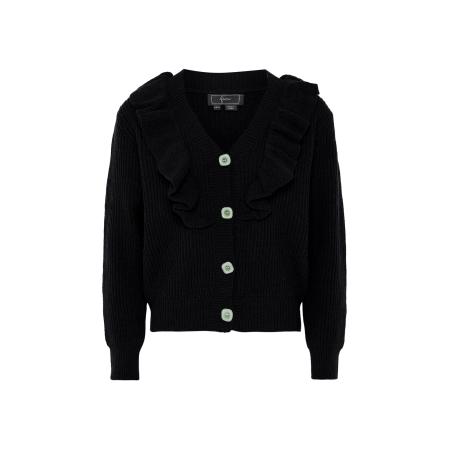 caspio caspio Gebreid vest zwart