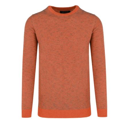 Marvelis Casual Trui ronde hals roest, Effen