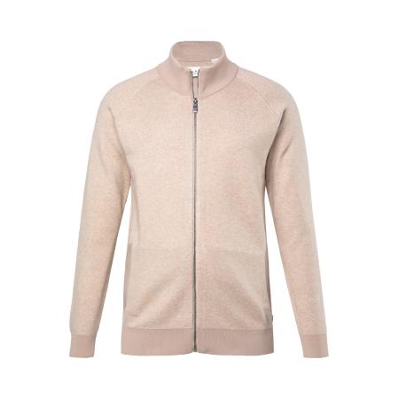 JP1880 JP1880 Gebreid vest beige gemêleerd