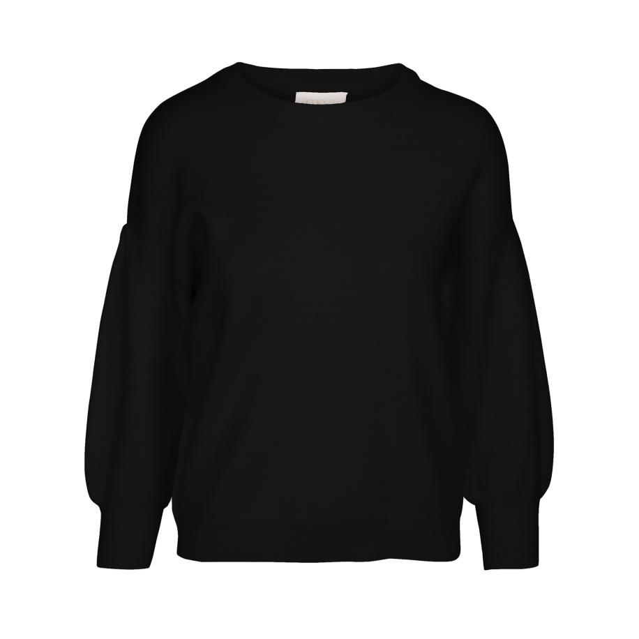 Minus minus Trui Lupi zwart -