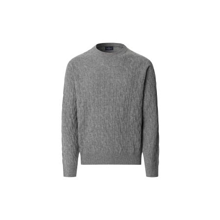 Hackett London Trui grijs gemêleerd