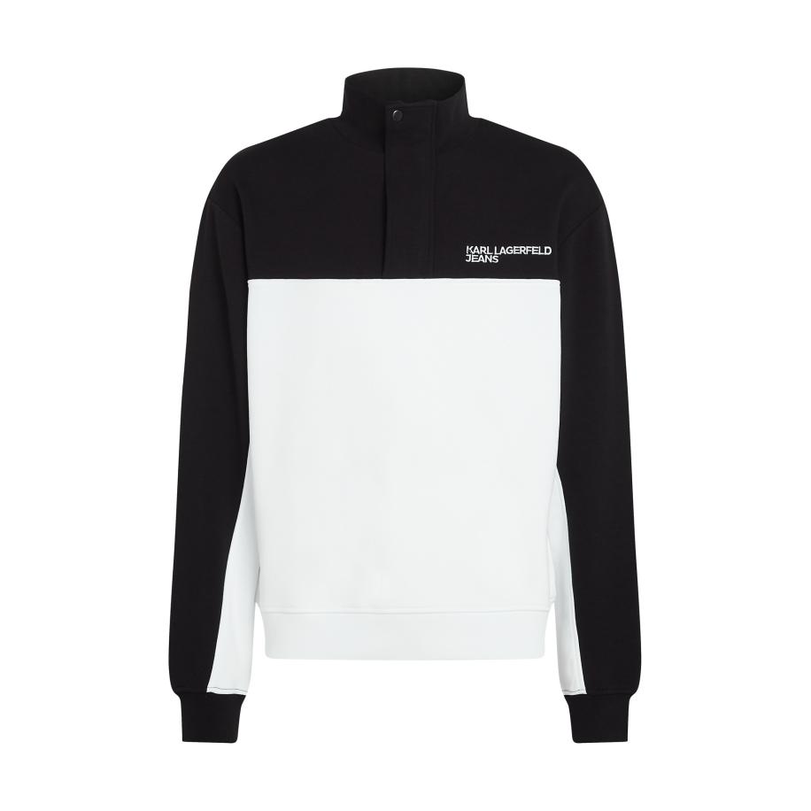 Karl Lagerfeld KARL LAGERFELD JEANS Sweatshirt zwart / wit -