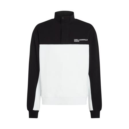Karl Lagerfeld KARL LAGERFELD JEANS Sweatshirt zwart / wit