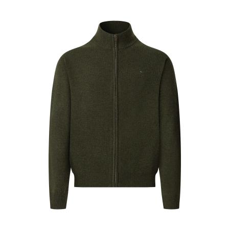 Hackett London Gebreid vest groen