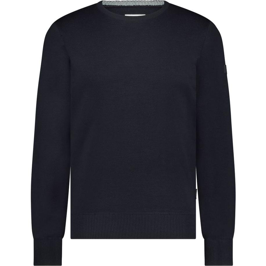 State Of Art Trui Wol Blend Navy Blauw