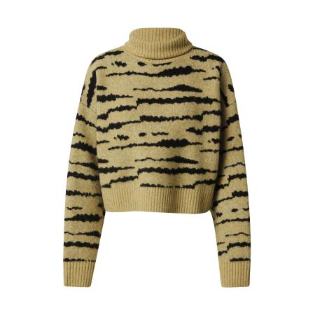 EDITED EDITED Trui Enissa groen / zwart