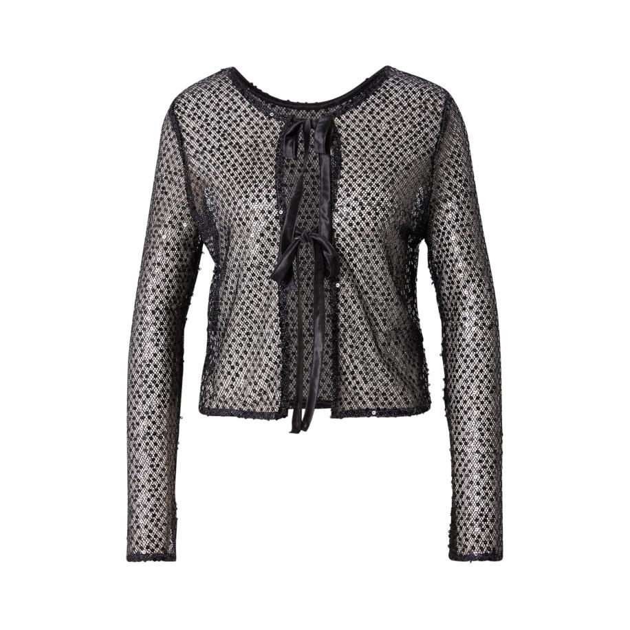 Pieces PIECES Gebreid vest PCRISSI zwart -