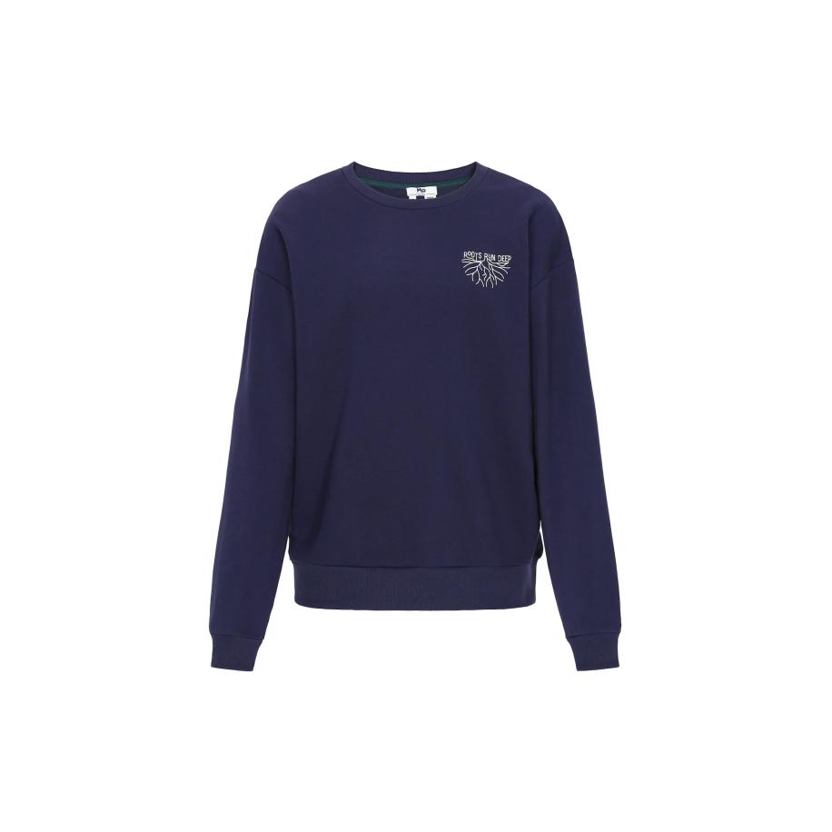 MO MO Sweatshirt Back To School navy / wit