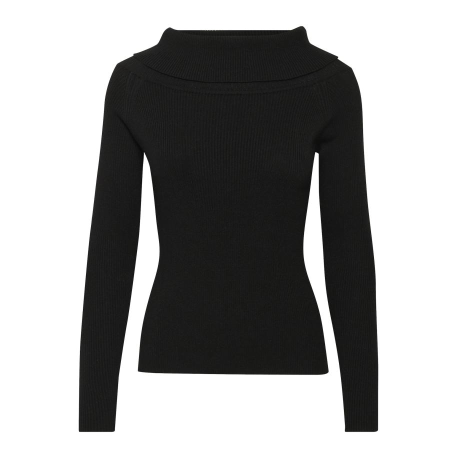 Kaffe Kaffe Trui Ellie zwart -