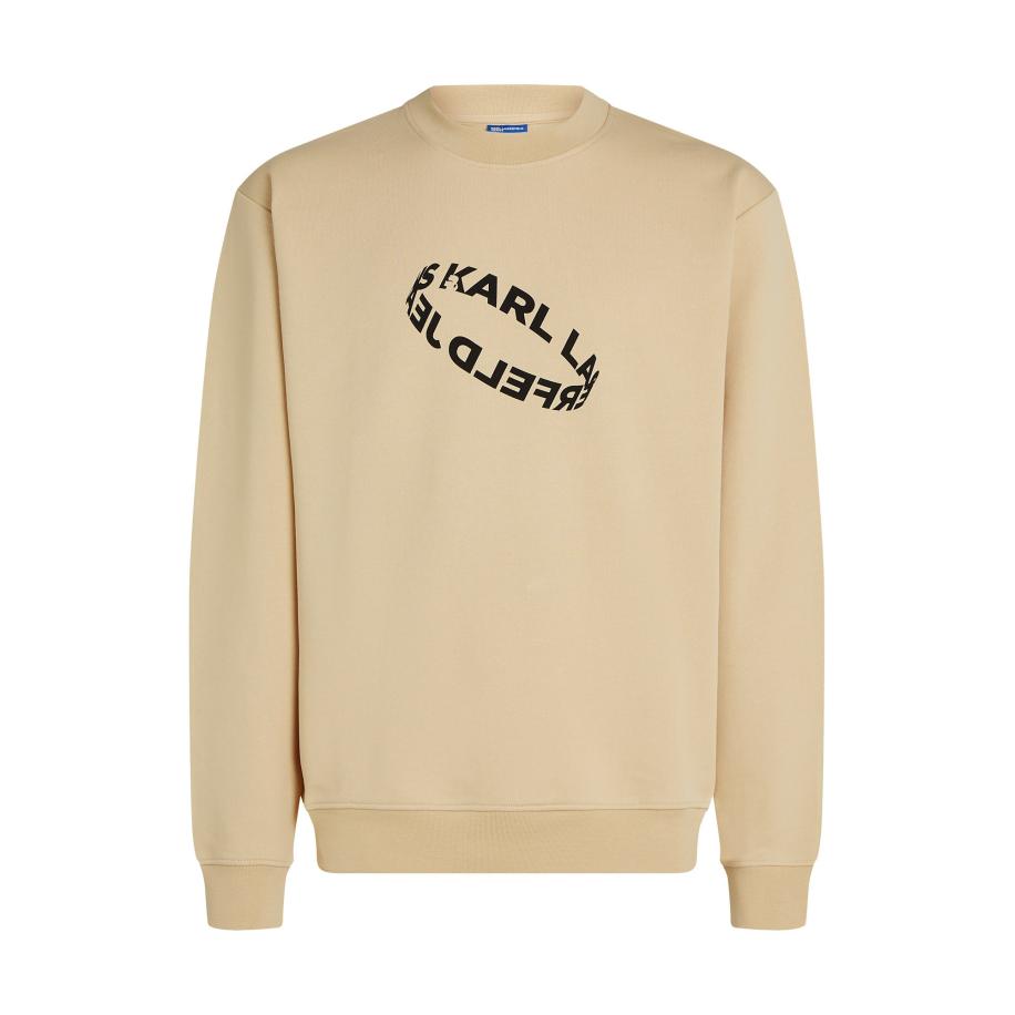 Karl Lagerfeld KARL LAGERFELD JEANS Sweatshirt sand / zwart -