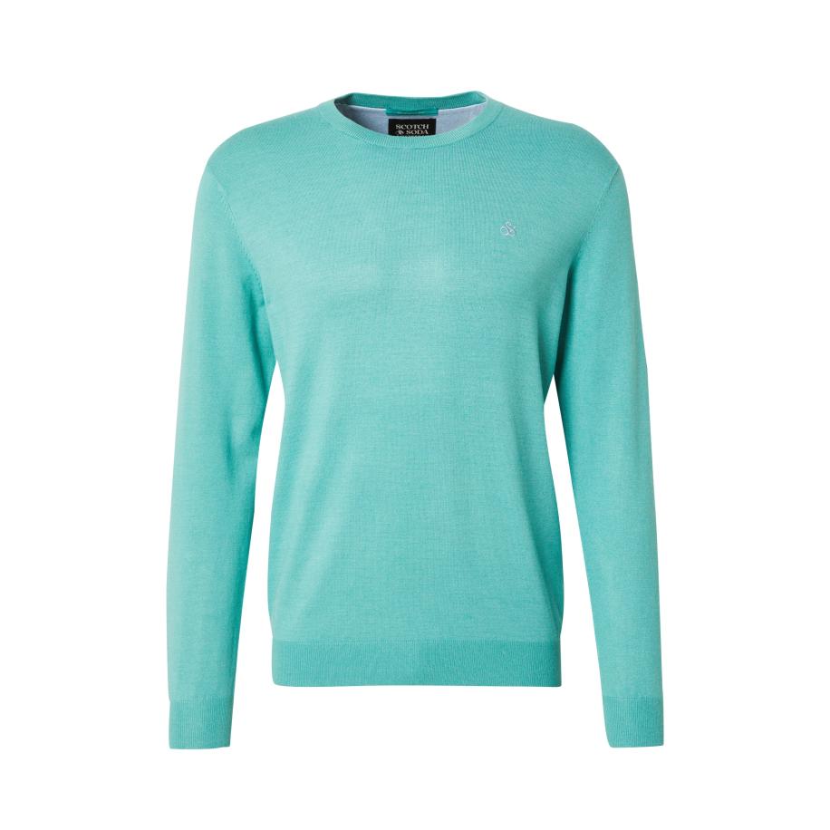 Scotch & Soda SCOTCH & SODA Trui Seasonal Core turquoise -