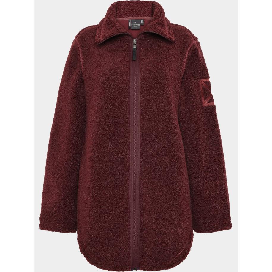 Didriksons Didriksons Fleece jas UMI rood -
