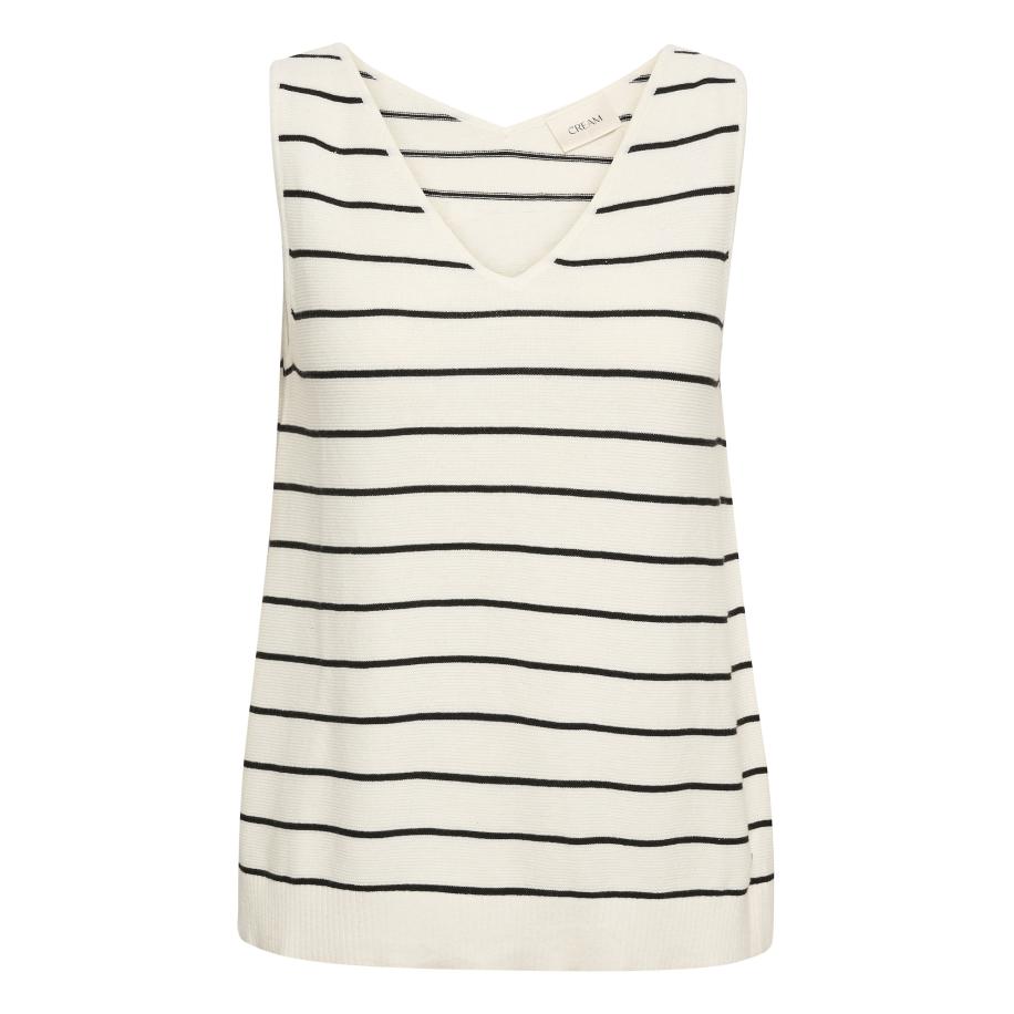 Cream Cream Trui Sillar zwart / natuurwit -