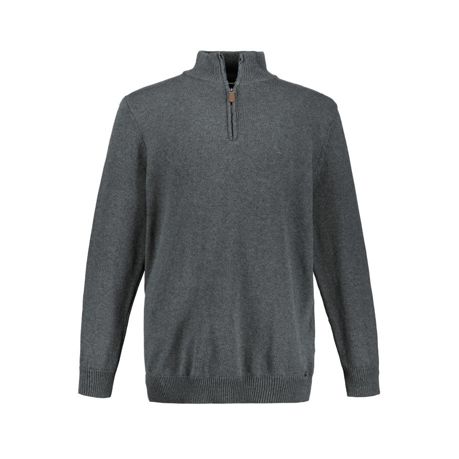 JP1880 JP1880 Trui grijs gemêleerd -
