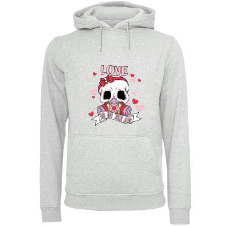 F4NT4STIC F4NT4STIC Trui Anti Valentinstag LOVE is in the air grijs / gemengde kleuren