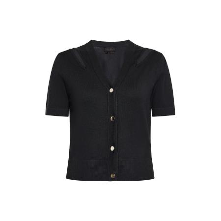 NAEMI NAEMI Gebreid vest zwart