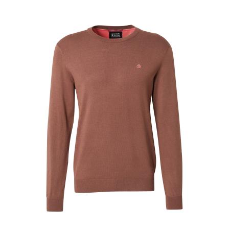 Scotch & Soda SCOTCH & SODA Trui Seasonal Core bruin