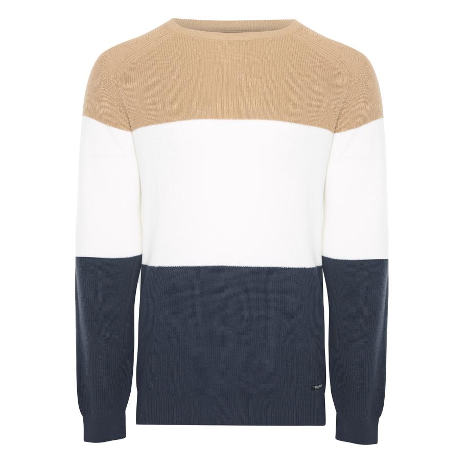 Threadbare Threadbare Trui Alexas beige / navy / wit -