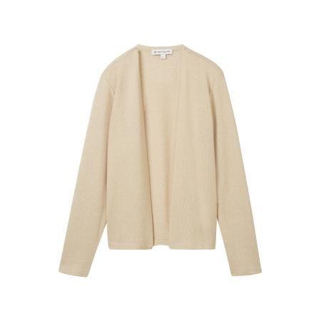 Tom Tailor TOM TAILOR Gebreid vest sand