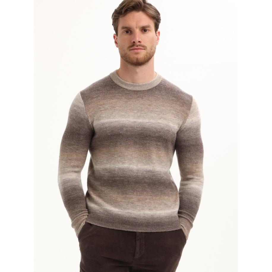 Gabbiano Trui Fashionable taupe Bruin