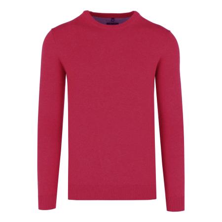 Marvelis Casual Trui ronde hals lak rood, Effen