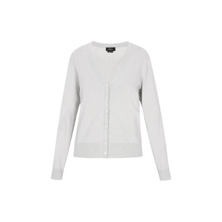 Usha usha BLACK LABEL Gebreid vest lichtgrijs