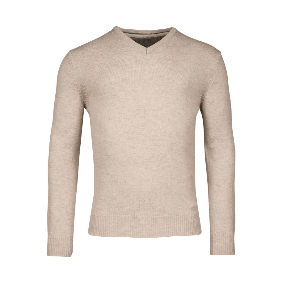 Baileys Trui V-halsecru, Effen Wit