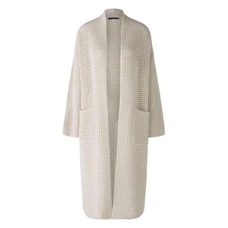 Oui OUI Gebreid vest wolwit