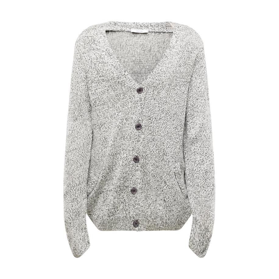 ABOUT YOU ABOUT YOU Gebreid vest Mirco zwart / wit -