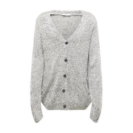 ABOUT YOU ABOUT YOU Gebreid vest Mirco zwart / wit