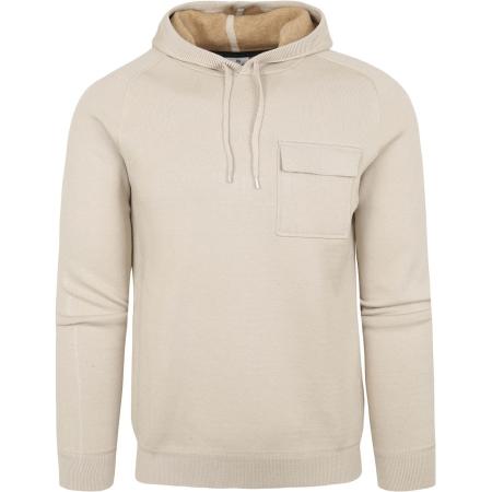 Blue Industry Hoodie Beige