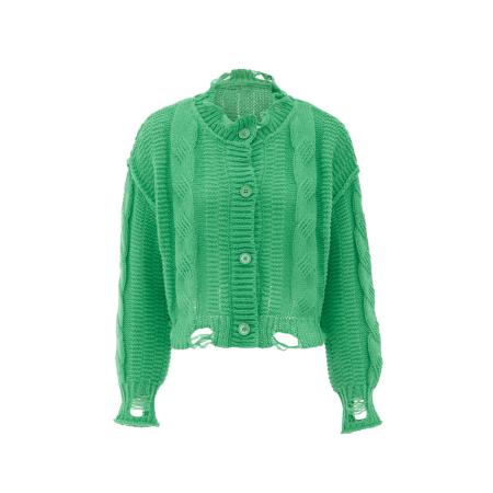 Gaya Gaya Gebreid vest groen