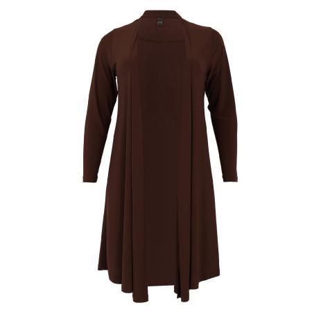 Yoek YOEK Gebreid vest Dolce bruin