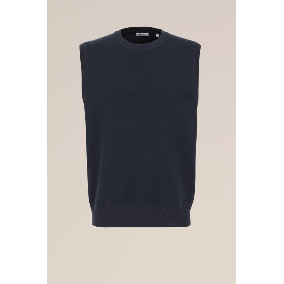 WE Fashion Heren Regular fit spencer - Regular fit - Donkerblauw - Maat: XS Blauw