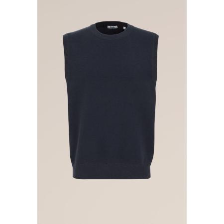 WE Fashion Heren Regular fit spencer - Regular fit - Donkerblauw - Maat: XS