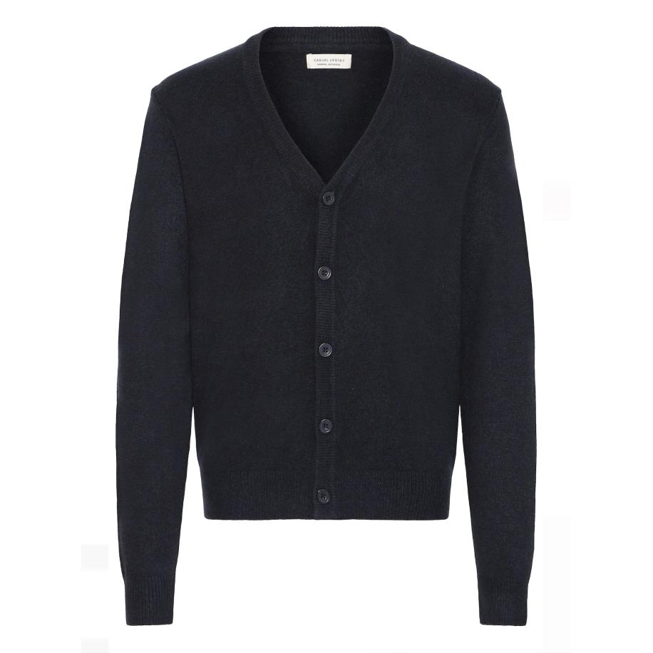 Casual Friday Gebreid vest HEINE donkerblauw Blauw