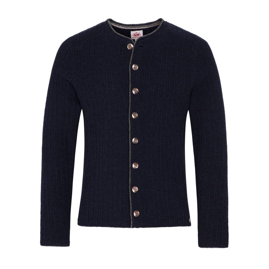 Spieth & Wensky SPIETH & WENSKY Gebreid vest Gerber donkerblauw -