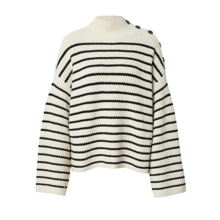 EDITED EDITED Trui Imilia zwart / wit