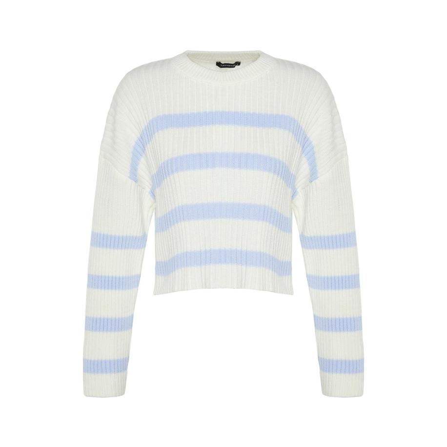 Trendyol Trendyol Trui ecru / lichtblauw -