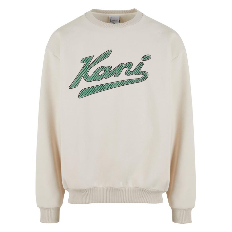 Karl Kani Sweatshirt lichtgroen Wit