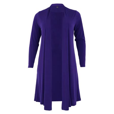 Yoek YOEK Gebreid vest Dolce lila